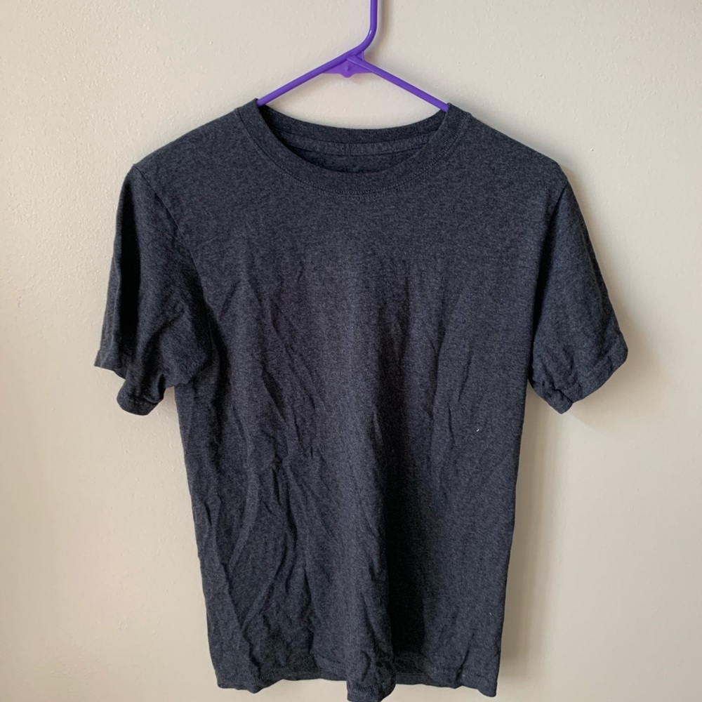 Gray shirt